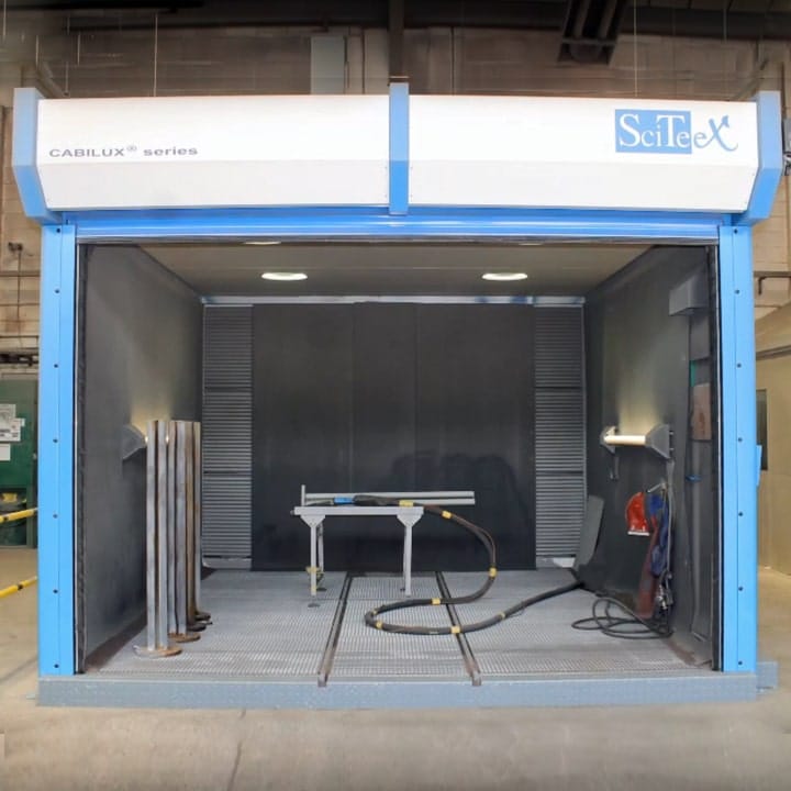 Sciteex Blast And Paint Rooms At Fluorocarbon